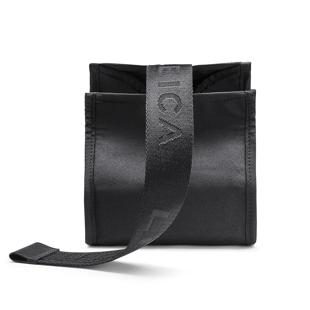 Leica Sofort Crossbody Bag, M, Recycled Polyester, Black - Image 3